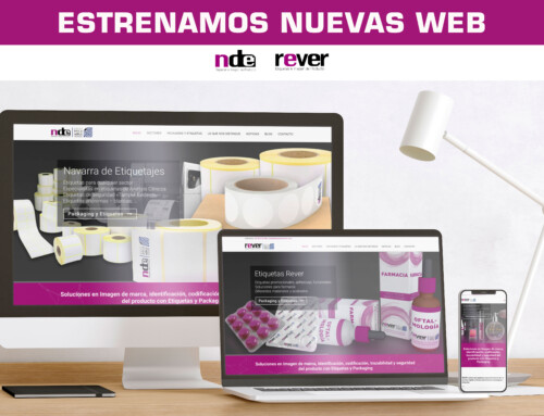 Navarra de Etiquetajes y Etiquetas Rever estrenan sus páginas web