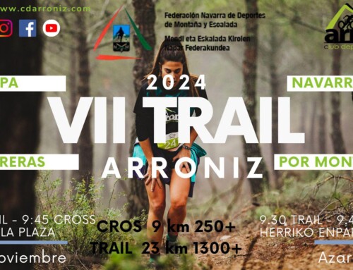 NAVARRA DE ETIQUETAJE PATROCINADORA DEL VII EDICIÓN ARRONIZ TRAIL CROS 2024